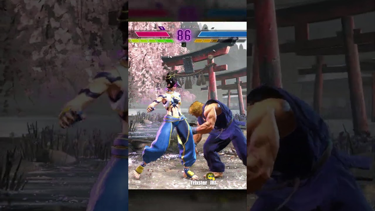 Beat Ken on both sides of the screen!