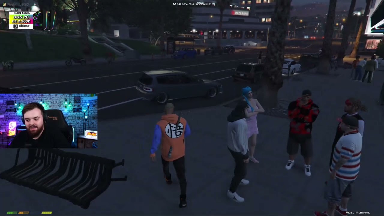 Ibai habla con PapoMC por primera vez en Marbella Vice