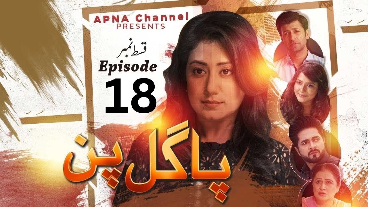 PAGAL PAN - Epi 18 (Riz Kamali - Mona Shah - Faheem Abbas) | New Pakistani Urdu Drama | ApnaTv