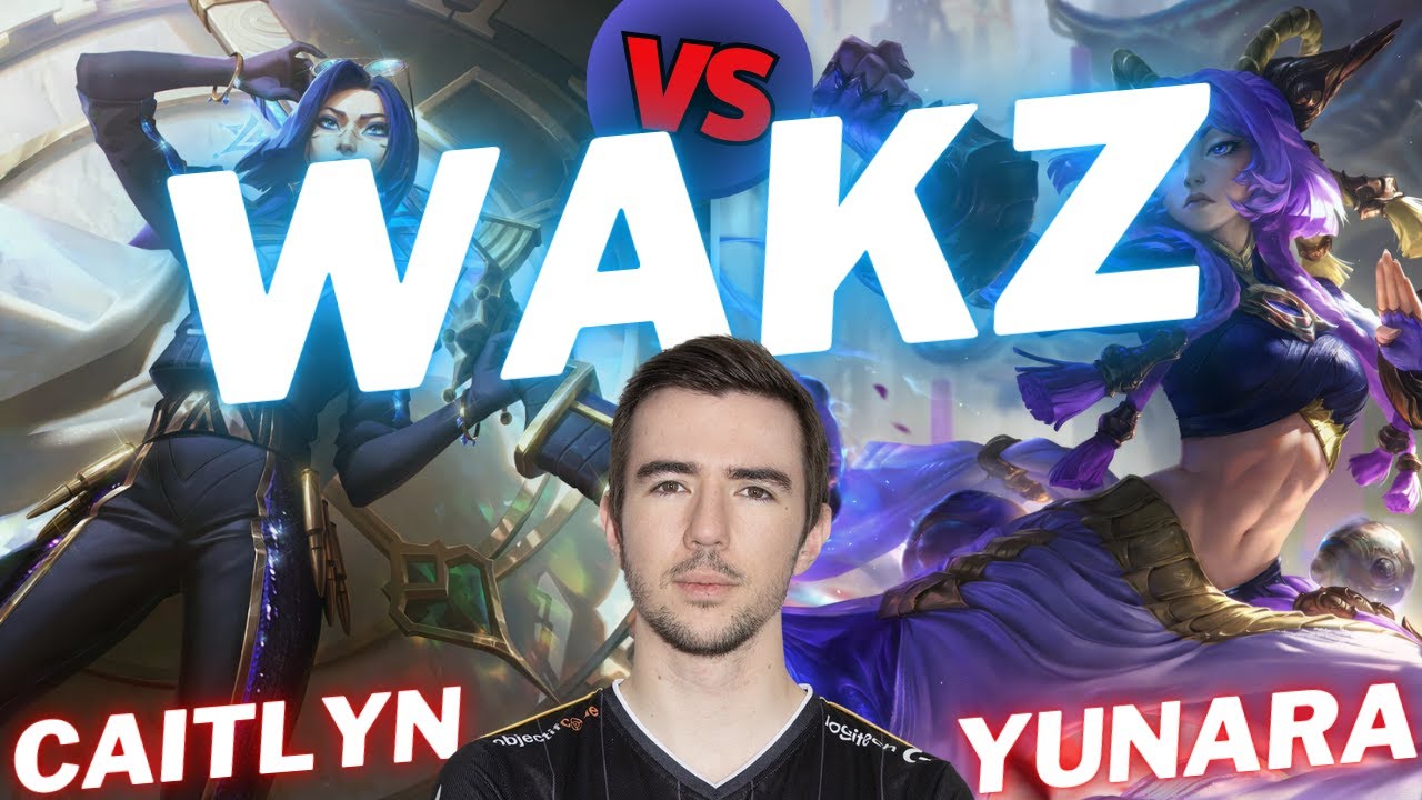 WAKZ | CAITLYN VS YUNARA | ADC GAMEPLAY | Patch 15.23 / Season 15 | 