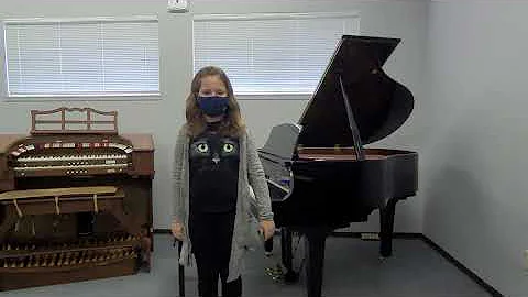 Cassandra Simmons plays Jumping Jazz Cat