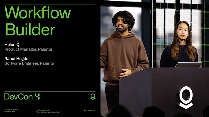 Product Launch: Workflow Builder | DevCon 4