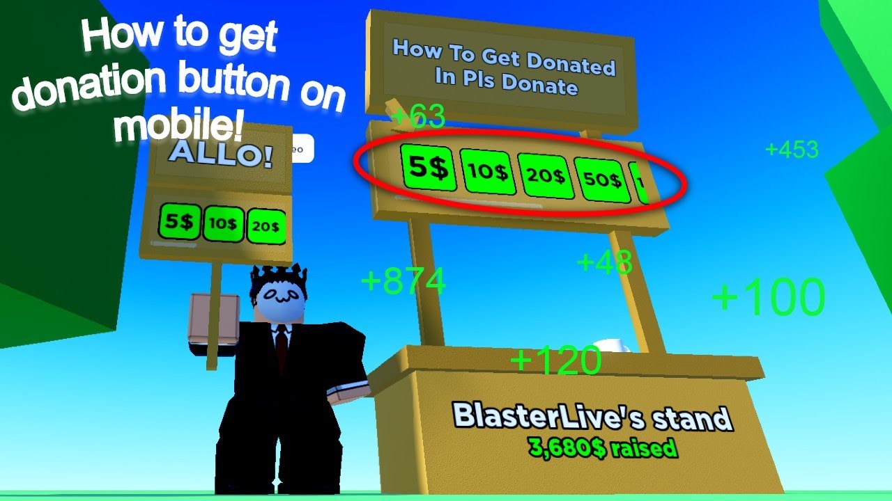 roblox pls donate tutorial