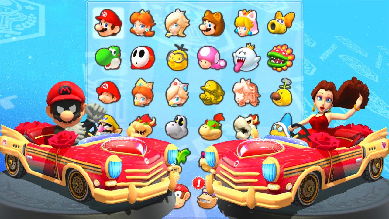 マリオカート8デラックス】マリオとポリーン(ローズキャビン)で