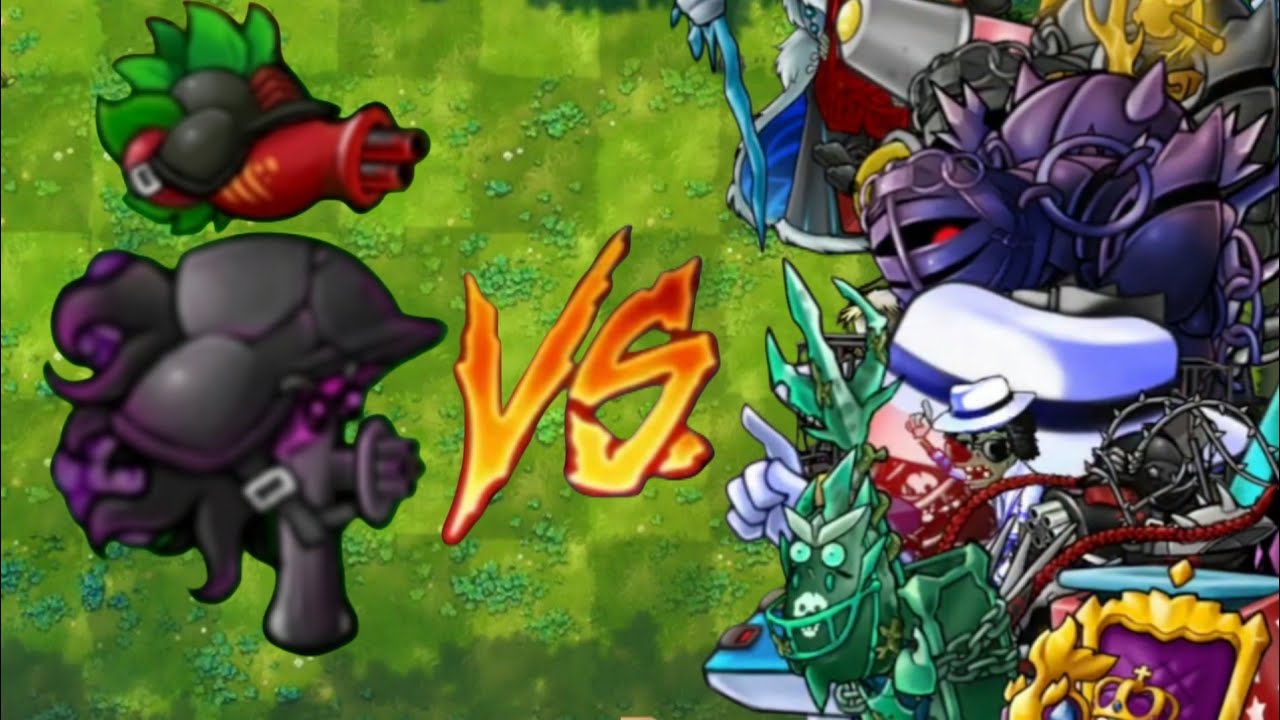 PvZ Fusion : Ultimate Mushrooms Doom Vs All Ultimate Purgatory Zombies ...
