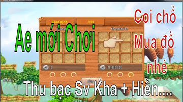 Làng Lá Phiêu Lưu Ký | Cách Mua Đồ Hokage và Đồ tinh Thạch cho ae mới chơi -Thu bạc Hiền| HTC game
