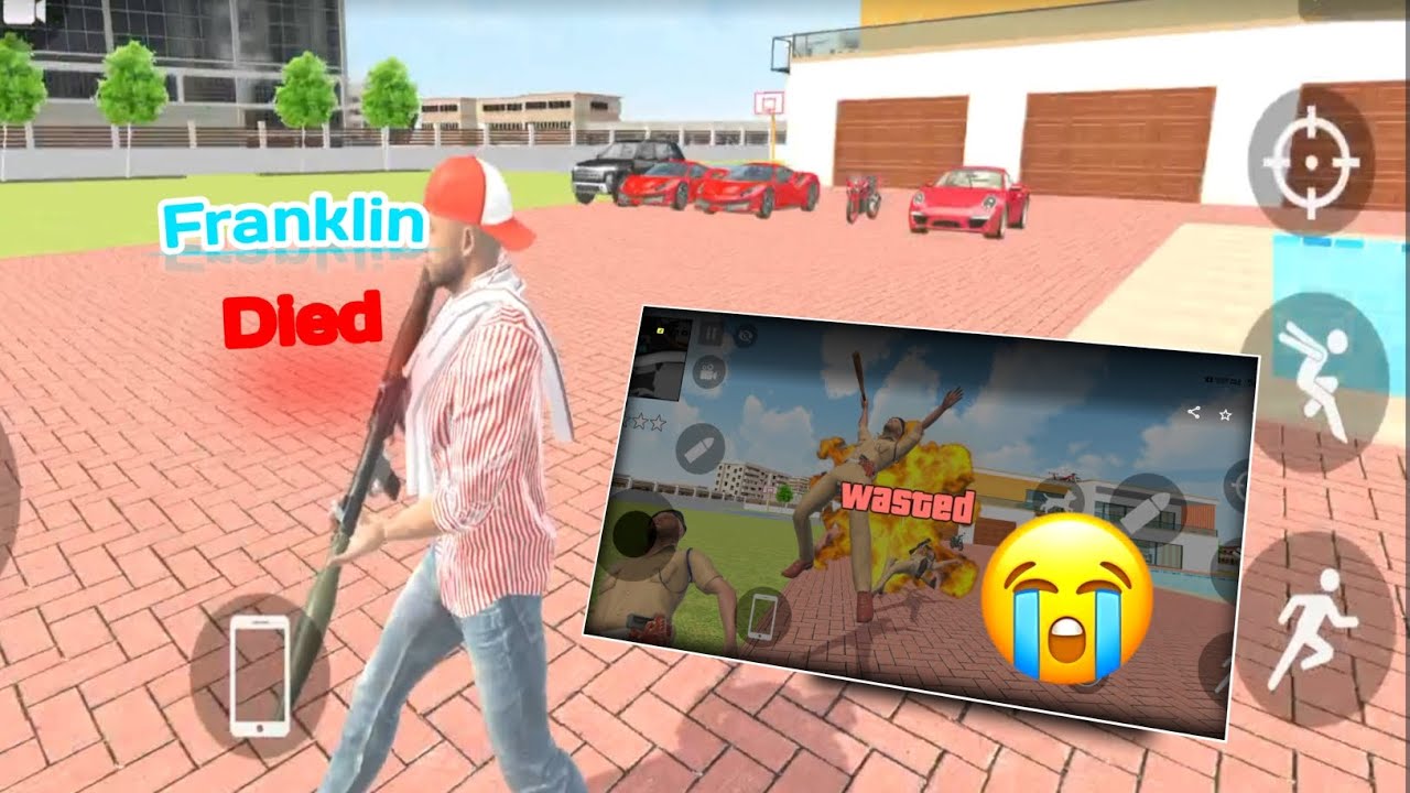 Franklin Mar Gya 😭 |  Franklin is died 😭 | india theft auto simulator | Buy Bike And Super Cars |