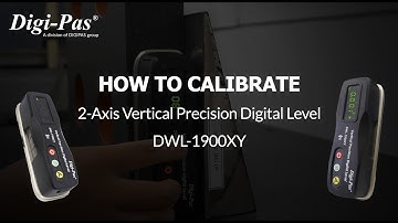 How to Calibrate DWL 1900XY