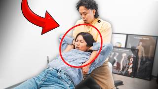 HER SPINE **FINALLY CRACKS** AFTER 20 YEARS‼️😱 | BROKEN BACK | Asmr Chiropractor Neck Pain | Tubio