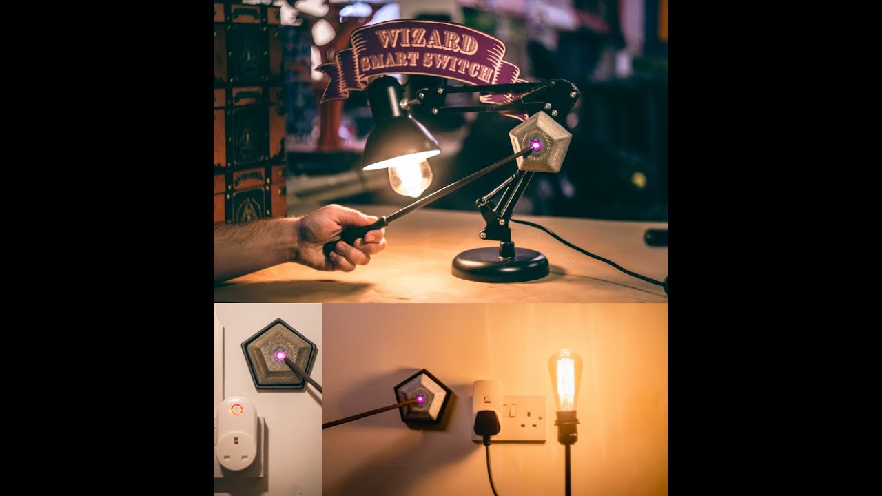 The Wizard Smart Switch, the Magic Wand Activated Smart Plug . - YouTube