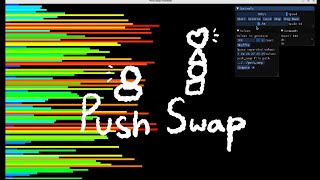 42 Push Swap demo video
