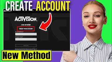 How to create activision account | Sign Up COD Account