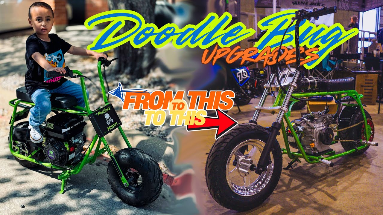 Doodlebug Minibike Gets INSANE Custom Makeover | Teardown Part 1