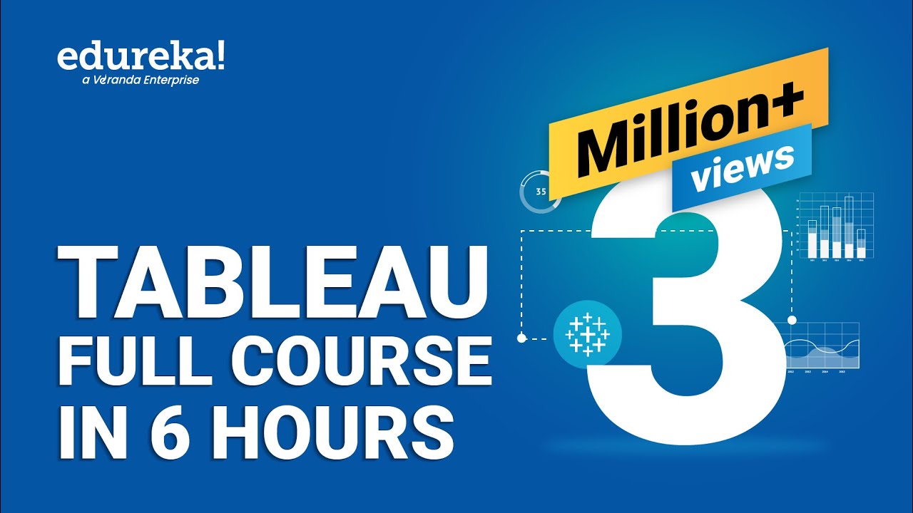 Tableau Full Course – Learn Tableau in 6 Hours | Tableau Training for Beginners | Edureka