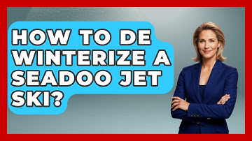 How To De Winterize A Seadoo Jet Ski? - Water Sports Haven