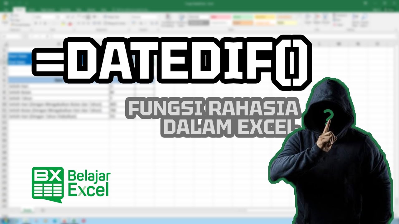 Rahasia Terbongkar! Hitung Selisih Tanggal Di Excel? Semudah Membalikkan Telapak Tangan! (Plus, Bonus Tips Anti Gagal!) Rahasia Terbongkar! Hitung Selisih Tanggal Di Excel? Semudah Membalikkan Telapak Tangan! (Plus, Bonus Tips Anti Gagal!)