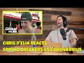 Chris D'Elia Reacts to Miami Spring Breakers Who Won't Let Coronavirus Stop Them From Partying