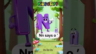 Learn the Letter N, Fun ABC Song for Kids. #abcd #shorts #learnabc #preschool #videoshort
