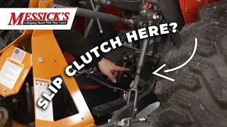 Can I put a slip clutch on my tractor instead of my attachments?