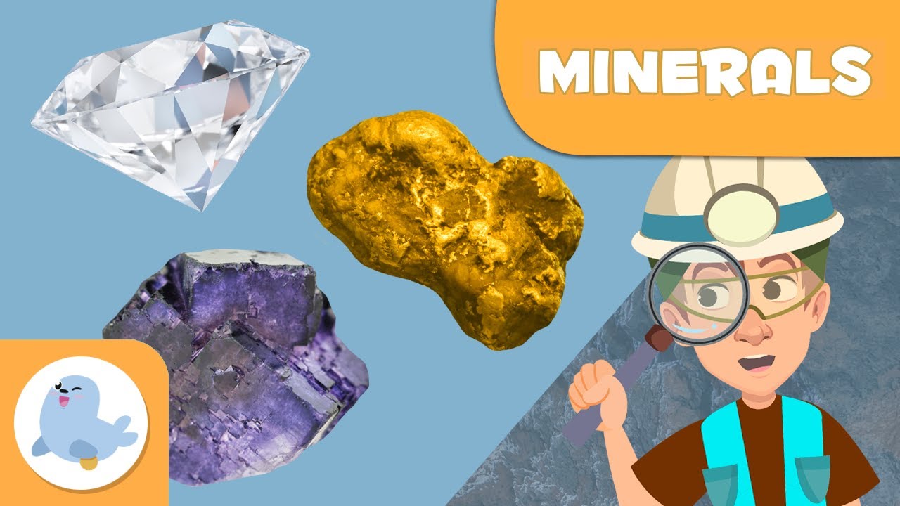 Els MINERALS per a nens - Classificació i usos - Ciències en català