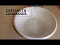 ¿Tu lavabo esta atascado? Destápalo tú mismo ¡fácil y rápido!