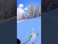 POV Skiing Cypress Mountain ⛷️ Eagle Run | Smooth Scenic Ride Vancouver BC