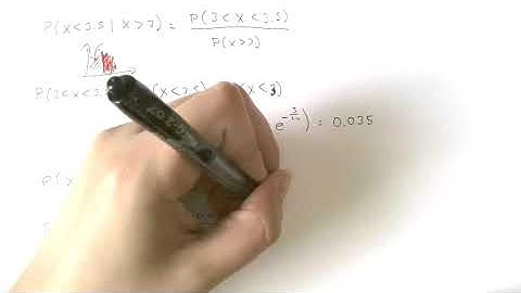 Probability & Statistics #14: Exponential Distribution