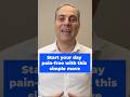 Start Your Morning With This Sciatica Relief Move | Dr. Walter Salubro