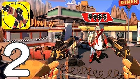 Zombie War - Rules of Survival : Android gameplay walkthrough part 2 level 10-20