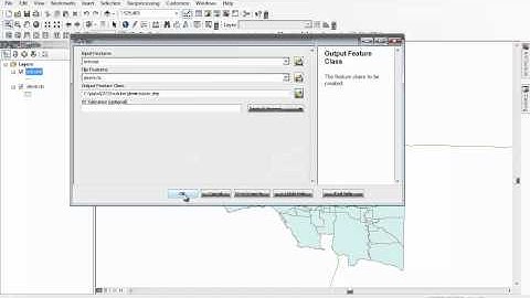 GIS Tutorial: Clipping Roads