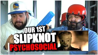 OUR SLIPKNOT JOURNEY STARTS NOW!! Slipknot - Psychosocial [OFFICIAL VIDEO] *REACTION!!