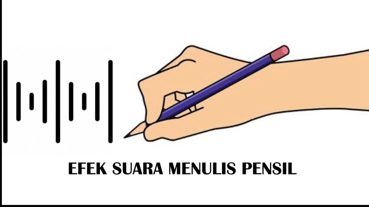 PENCIL WRITING SOUND EFFECT/EFEK SUARA MENULIS DENGAN PENSIL YouTube