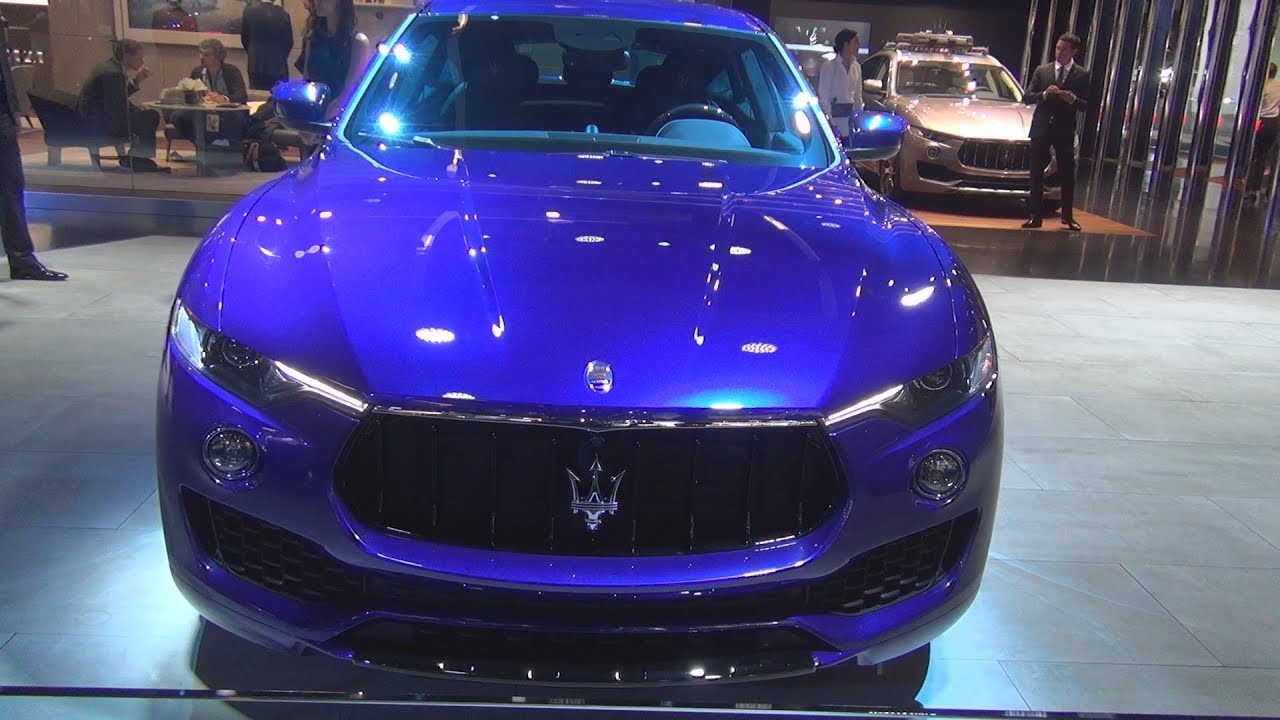 Maserati Levante Sq4 Gran Sport 2018 Exterior And Interior