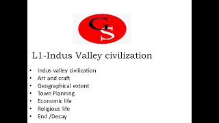 Indus Valley Civilization || NOTES | Ancient History