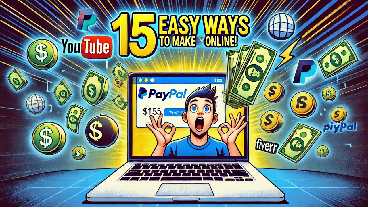 15 EASY Ways to Make Money Online in 2025! (No Investment Needed ...