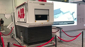 ABB Automated Ability Fast Charge BEV Charging Station at MINExpo 2021