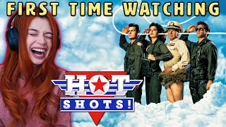 I didn't know Hot Shots was a Top Gun parody until I started watching... it was GREAT