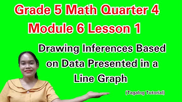 Drawing Inferences Based on Data Presented in a Line Graph|Grade 5 Math Quarter 4 Module 6 L1 #maths