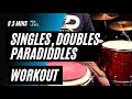 Singles Doubles Paradiddle Combination Workout mp3