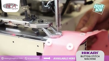 HIKARI BUTTON STITCH MACHINE