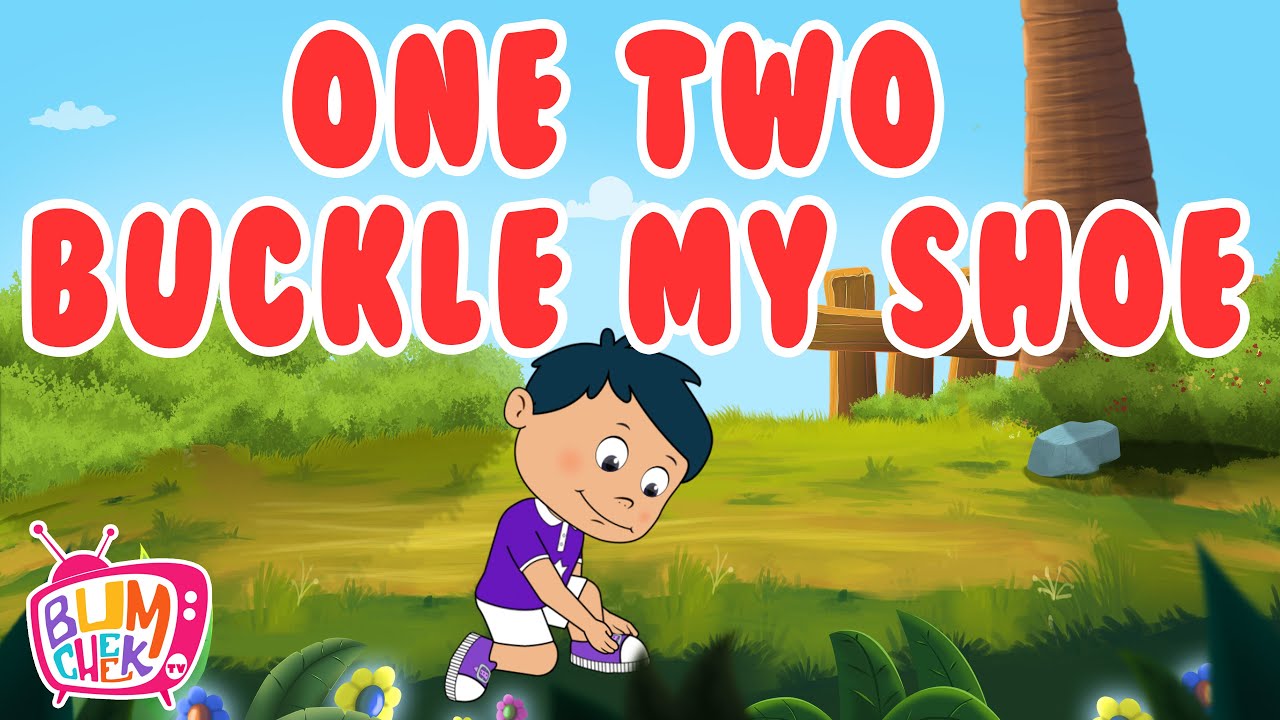 One two buckle my shoe | Nursery Rhymes For Kids | Bumcheek TV - YouTube