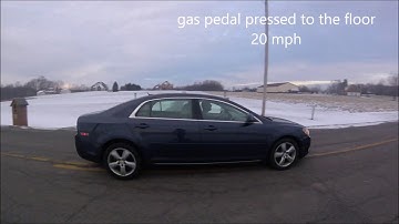 Reduced Engine power  Chevy Malibu update