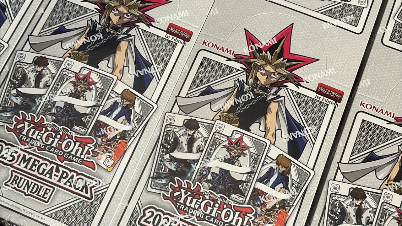 Yugioh 2025 Mega Pack Bundle Case Opening