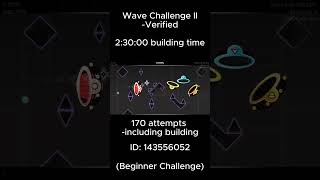 Wave Challenge Geometry dash