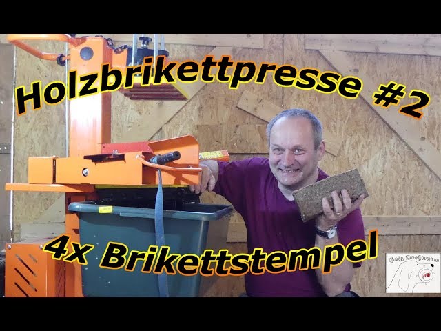 4x Brikettpresse für 11 t Presse Teil 2 