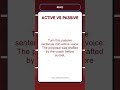 Active vs Passive Voice Quiz | Turn this passive sentence into active voice: The... | Grammar