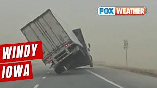 Near Blizzard Conditions Sweep Across Iowa