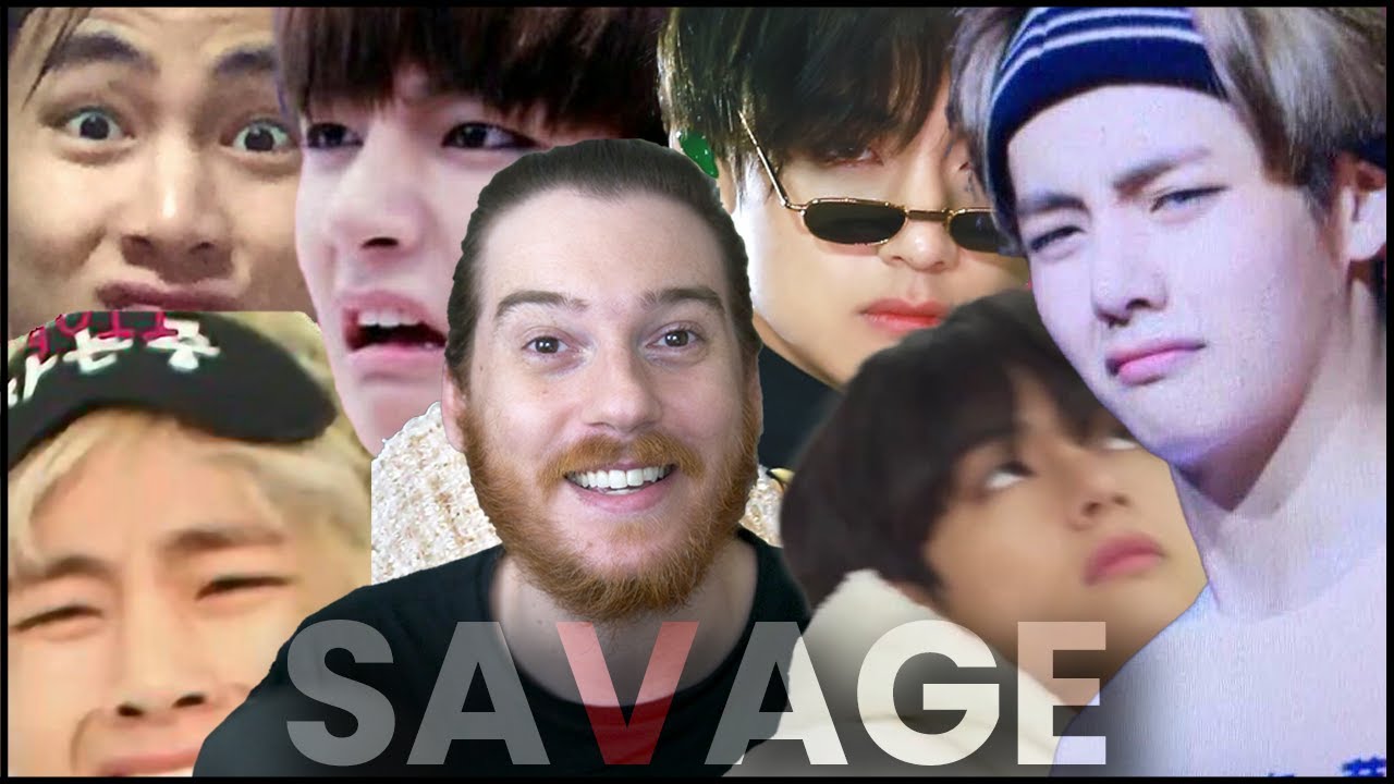 BTS: Kim Taehyung doesn't do savage, he's BORN SAVAGE Reaction!