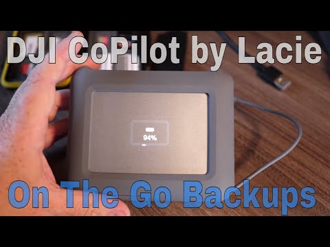 LaCie DJI Copilot Review and Backing up your data on the go