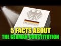 5 FASCINATING FACTS ABOUT THE GERMAN CONSTITUTION - Germanys Grundgesetz!  VlogDave